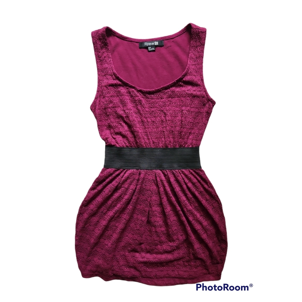Forever 21 (S) Maroon Dress